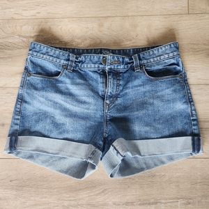 Loft denim shorts, size 6